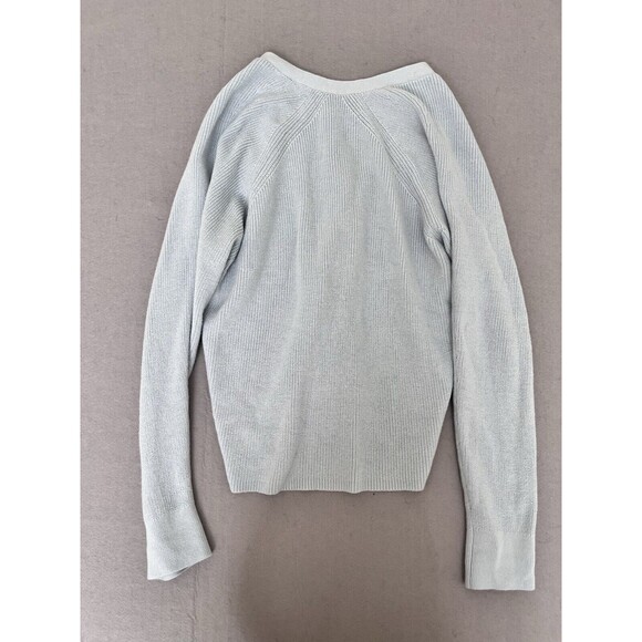 Women's Cream Cardigan Sweater - Picture 7 of 8